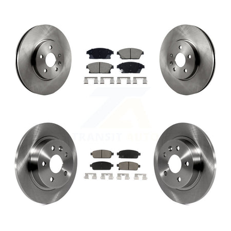 Front Rear Disc Brake Rotor And Ceramic Pad Kit For 2013-2017 Chevrolet Trax Buick Encore K8C-103421