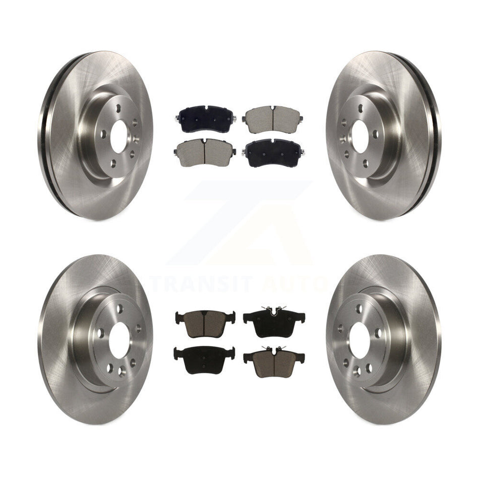 Front Rear Brake Rotors Ceramic Pad Kit For Jaguar E-Pace With 325mm Diameter Rotor K8C-103428