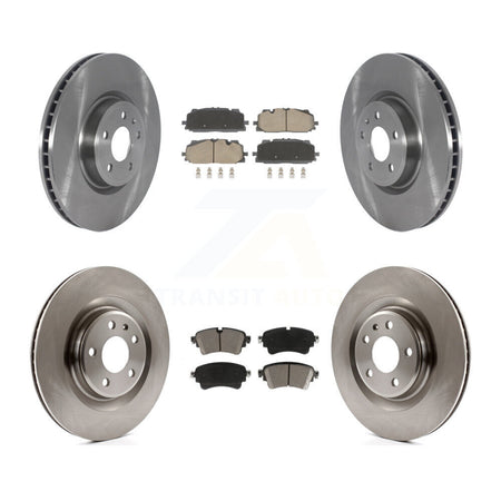 Front Rear Disc Brake Rotors And Ceramic Pads Kit For Audi S5 Sportback S4 K8C-103439