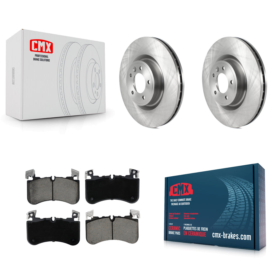 Front Disc Brake Rotors And Ceramic Pads Kit For Land Rover Range Sport Discovery K8C-103484