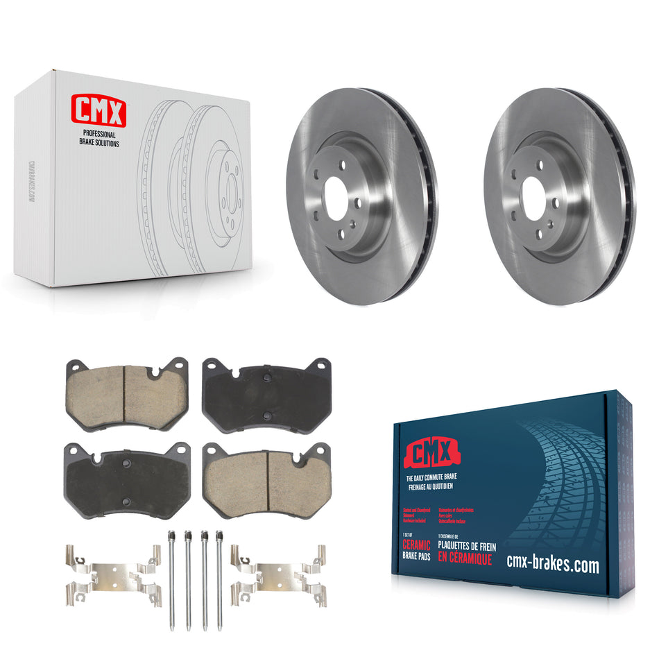 Front Disc Brake Rotors And Ceramic Pads Kit For Audi Q5 Sportback K8C-103511