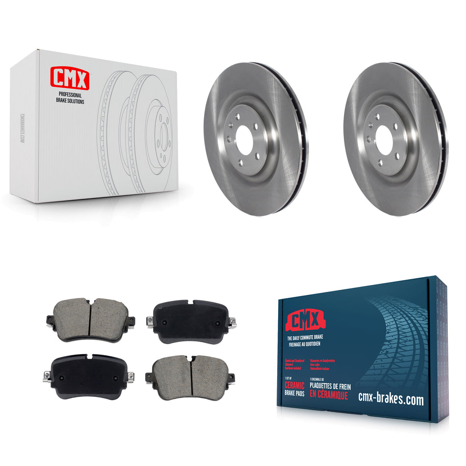 Rear Disc Brake Rotors And Ceramic Pads Kit For Audi Q7 Q8 e-tron Quattro A8 K8C-103545