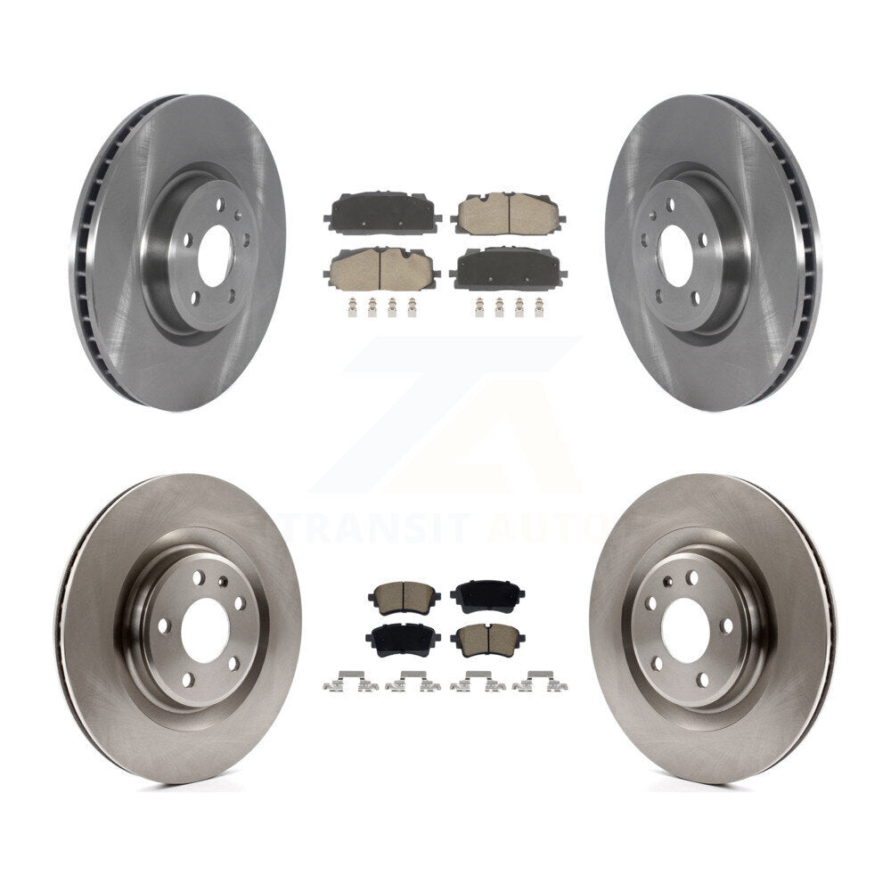 Front Rear Disc Brake Rotors And Ceramic Pads Kit For Audi S5 SQ5 Sportback S4 K8C-103581