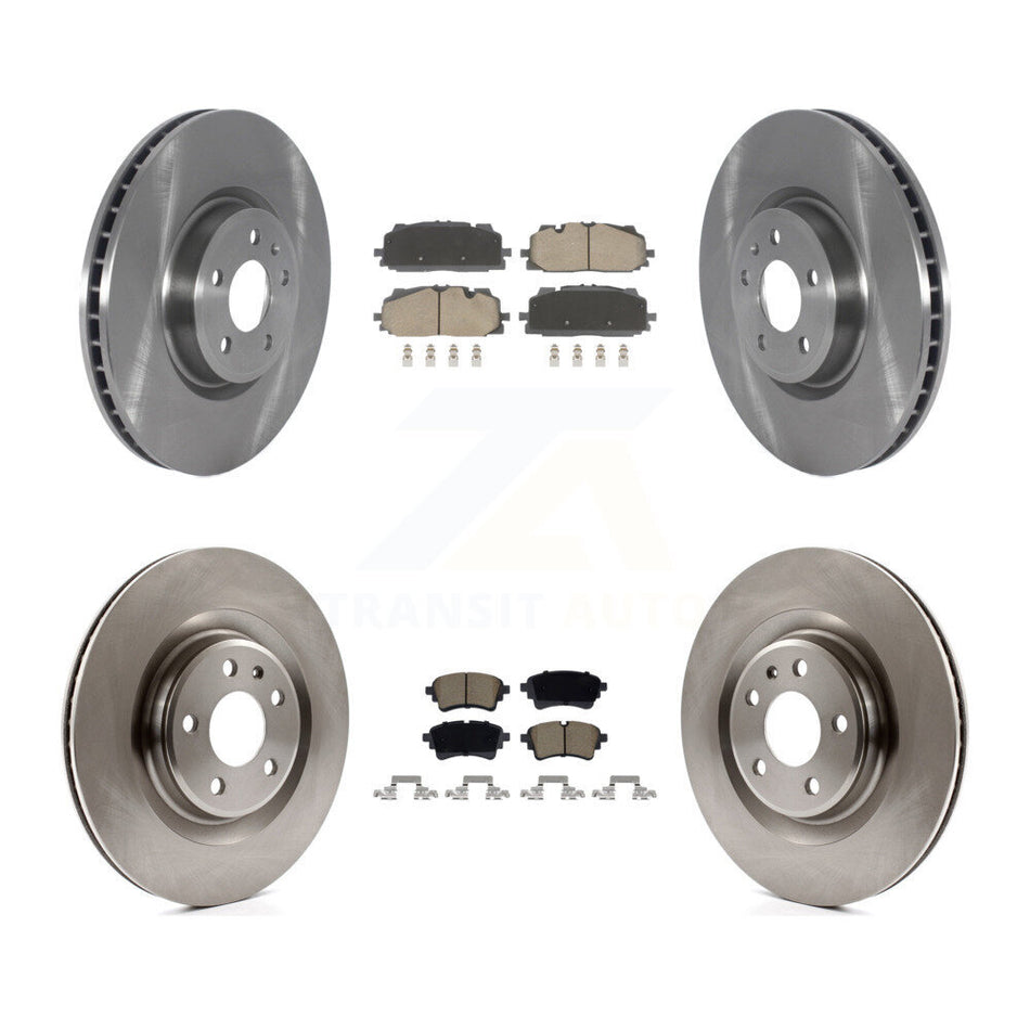 Front Rear Disc Brake Rotors And Ceramic Pads Kit For Audi S5 SQ5 Sportback S4 K8C-103581