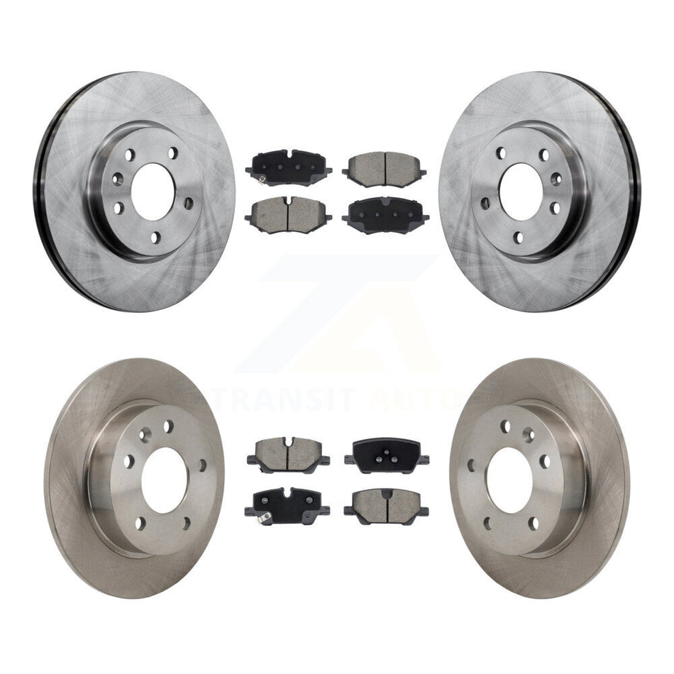 Front Rear Disc Brake Rotor And Ceramic Pad Kit For Chevrolet Trailblazer Buick Encore GX K8C-103589