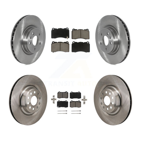 Front Rear Disc Brake Rotors And Ceramic Pads Kit For Tesla S K8C-103592