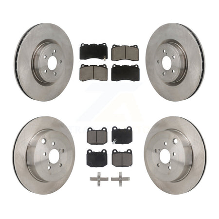 Front Rear Disc Brake Rotor & Ceramic Pad Kit For Subaru BRZ Toyota 86 With Brembo Brakes K8C-103593