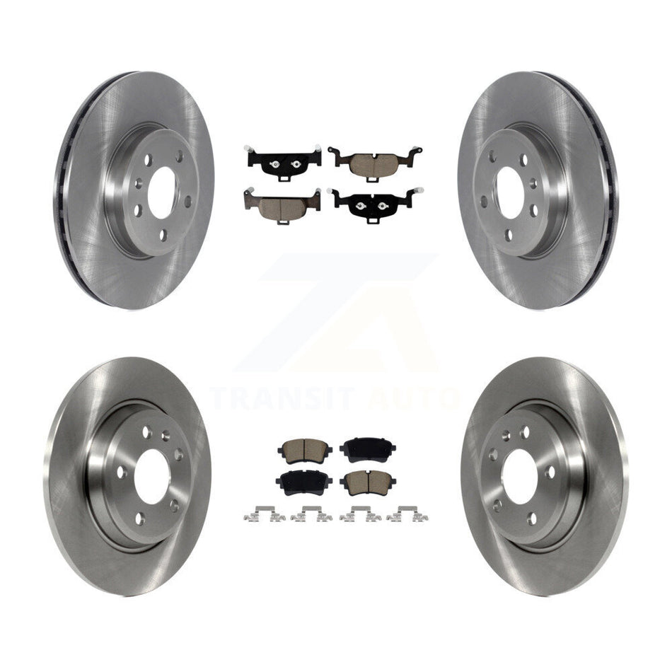 Front Rear Brake Rotor Ceramic Pad Kit For 2022 Audi A5 Sportback DMSA engine designation K8C-103602