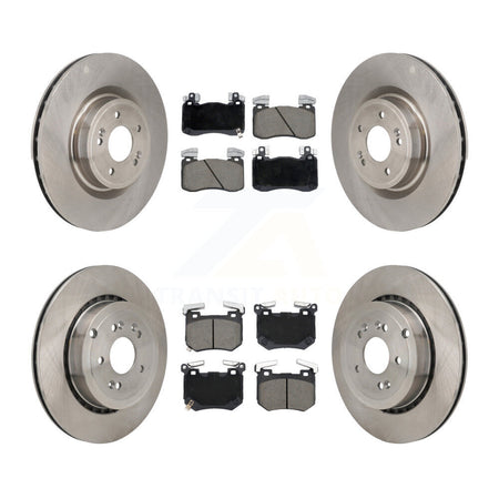 Front Rear Disc Brake Rotors And Ceramic Pads Kit For Kia Stinger Genesis G70 K8C-103620