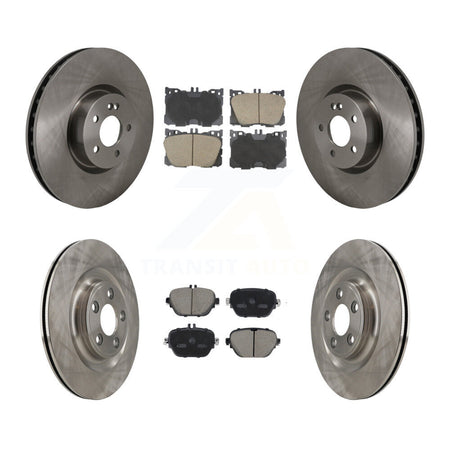 Front Rear Brake Rotor And Ceramic Pad Kit For Mercedes-Benz E450 E400 E43 AMG E53 CLS450 K8C-103653