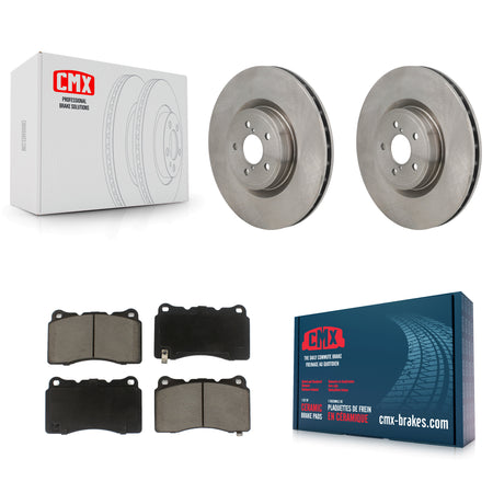 Front Disc Brake Rotors And Ceramic Pads Kit For Subaru BRZ Impreza Toyota 86 K8C-103663