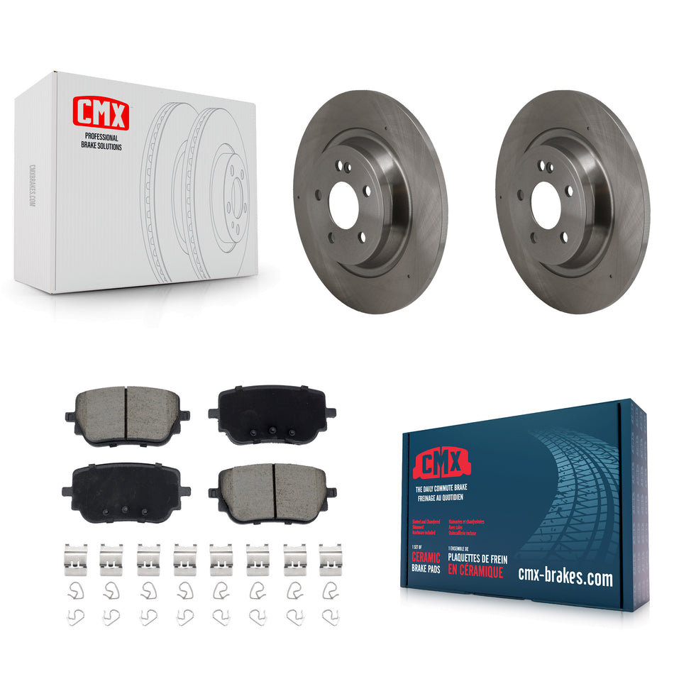 Rear Disc Brake Rotors And Ceramic Pads Kit For Mercedes-Benz GLB250 GLA250 EQB 350 300 K8C-103752