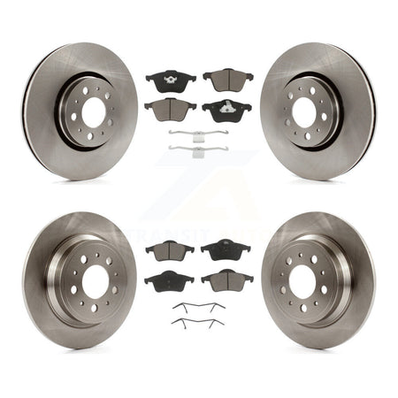 Front Rear Brake Rotor Ceramic Pad Kit For Volvo S60 2.5T With 316mm Diameter K8C-104555