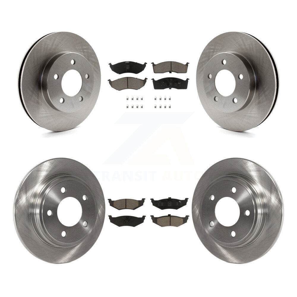Front Rear Brake Rotor Ceramic Pad Kit For Intrepid Dodge Chrysler Concorde LHS Eagle New K8C-104562