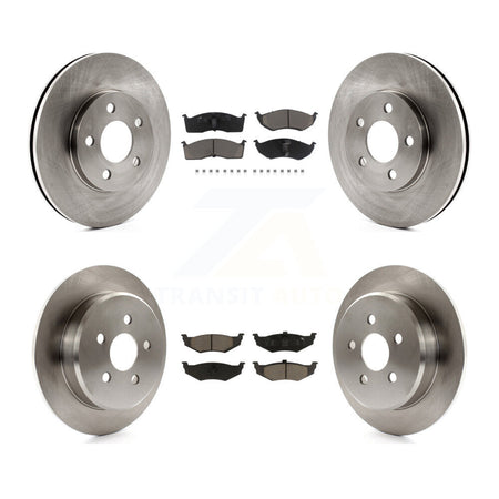 Front Rear Disc Brake Rotors And Ceramic Pads Kit For Neon Chrysler Dodge Plymouth K8C-104566