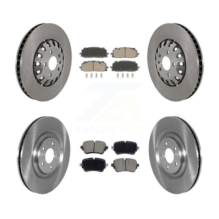 Front Rear Disc Brake Rotors And Ceramic Pads Kit For 2019 Audi Q8 A8 Quattro K8C-104574