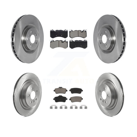 Front Rear Disc Brake Rotors And Ceramic Pads Kit For Mercedes-Benz ML63 AMG K8C-104582