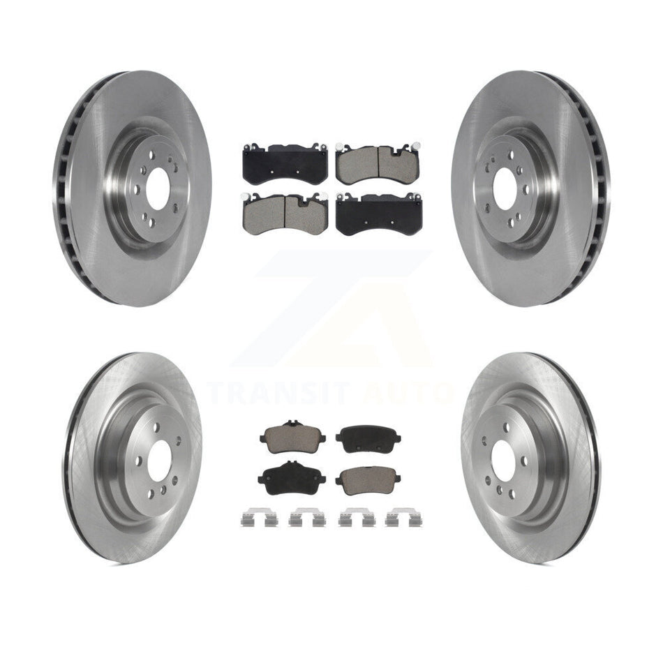 Front Rear Disc Brake Rotors And Ceramic Pads Kit For Mercedes-Benz ML63 AMG K8C-104582