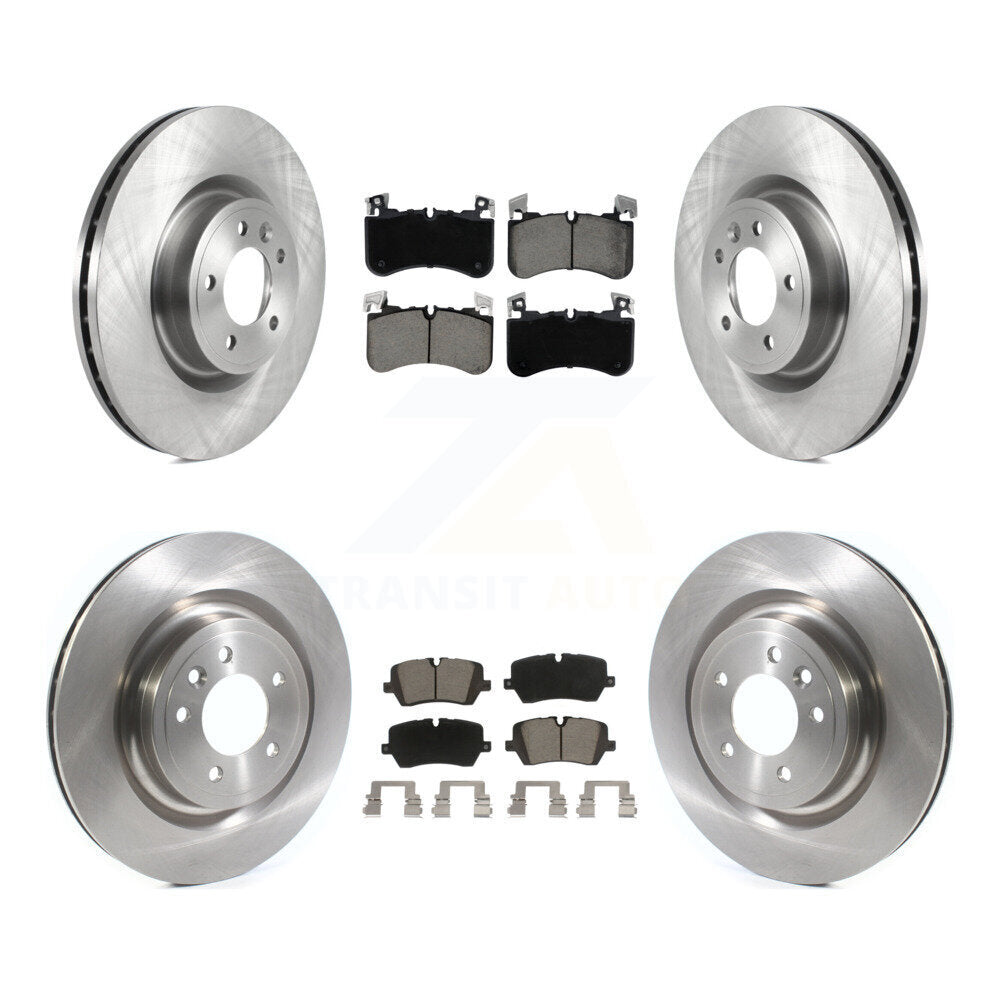 Front Rear Disc Brake Rotors And Ceramic Pads Kit For Land Rover Discovery K8C-104587