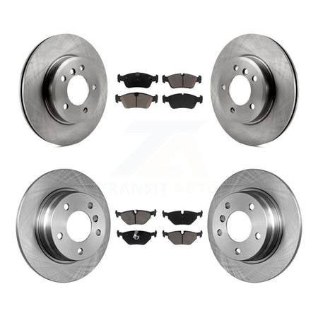 Front Rear Brake Rotors Ceramic Pad Kit For BMW 328i Sedan With 280mm Diameter Rotor K8C-104596
