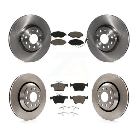 Front Rear Disc Brake Rotors And Ceramic Pads Kit For Volkswagen Arteon Audi A3 Quattro K8C-104613