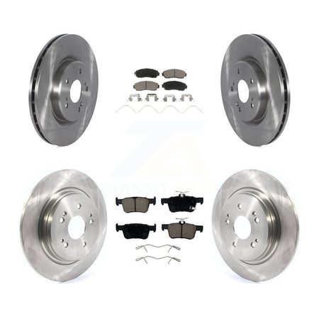 Front Rear Disc Brake Rotors And Ceramic Pads Kit For 2022-2024 Acura RDX K8C-104615