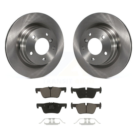 Rear Disc Brake Rotors And Ceramic Pads Kit For BMW 328i K8C-104675