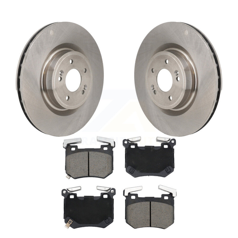 Rear Brake Rotor Ceramic Pad Kit For 2024-2025 Genesis G70 With 340mm Diameter K8C-104680