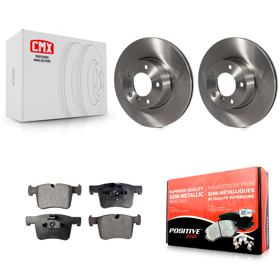 Front Disc Brake Rotors And Semi-Metallic Pads Kit For BMW 328i xDrive 320i 330i 428i 430i Gran Coupe GT 328d 228i 230i K8F-100528