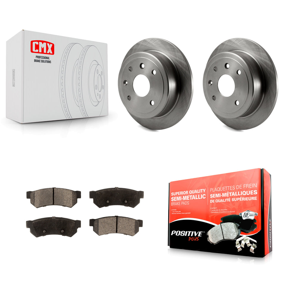 Rear Disc Brake Rotors And Semi-Metallic Pads Kit For Suzuki Forenza Reno Chevrolet Optra K8F-101539