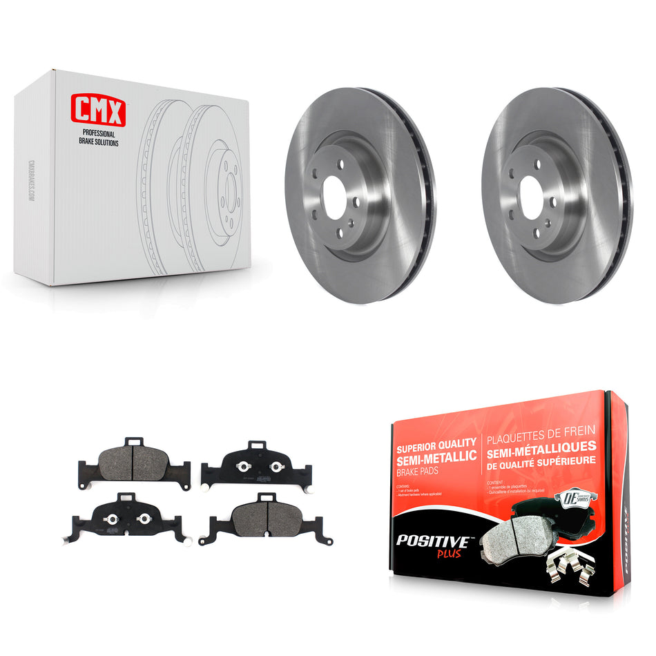 Front Disc Brake Rotors And Semi-Metallic Pads Kit For Audi Q5 A4 A5 Quattro A6 Sportback allroad K8F-102680