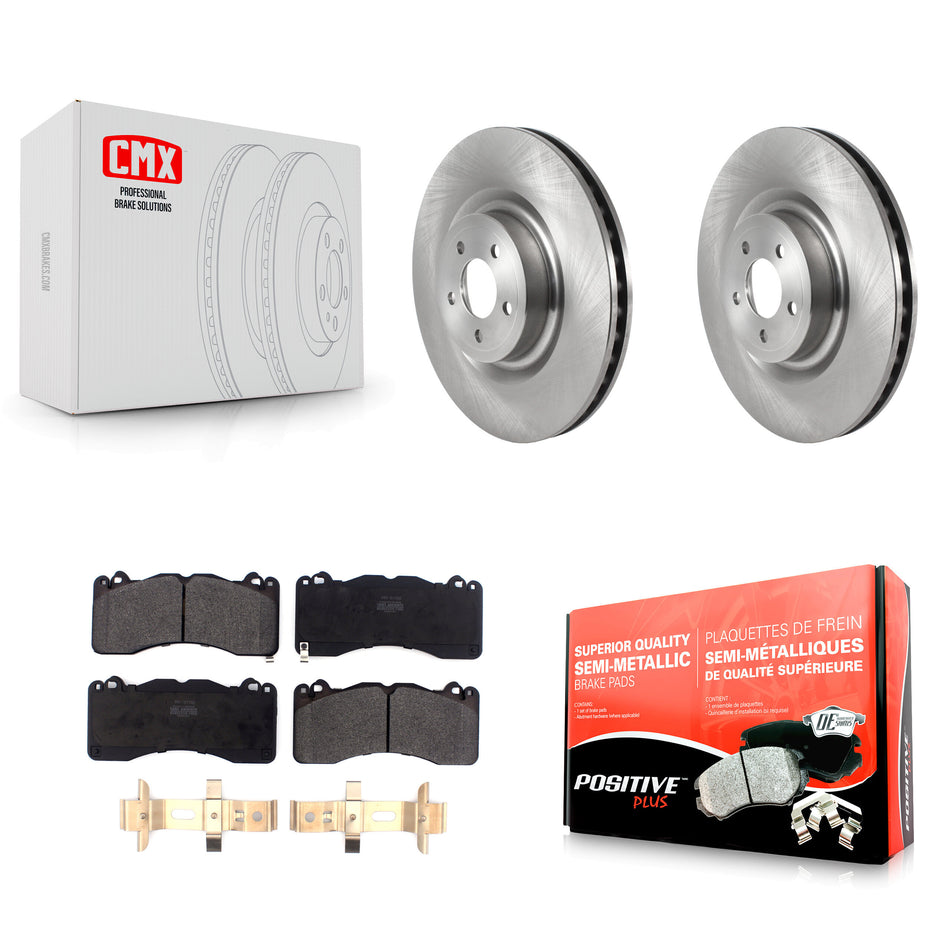 Front Disc Brake Rotors And Semi-Metallic Pads Kit For Ford Mustang K8F-103437