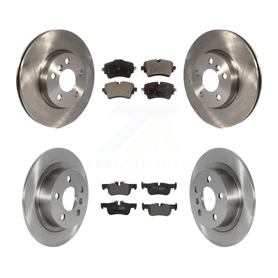 Front Rear Disc Brake Rotors And Semi-Metallic Pads Kit For Mini Cooper Clubman K8F-103495
