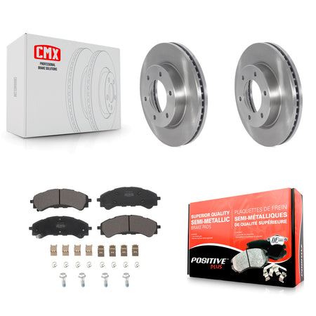 Front Disc Brake Rotors And Semi-Metallic Pads Kit For Ford Ranger Bronco K8F-103689