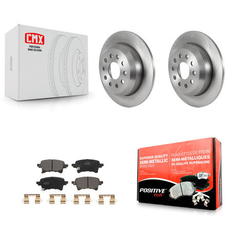 Rear Disc Brake Rotors And Semi-Metallic Pads Kit For Jeep Wrangler K8F-103773