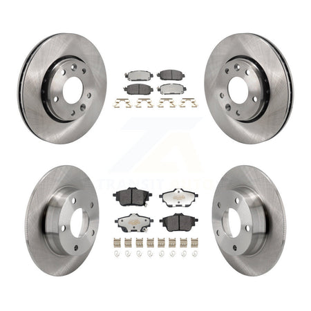 Front Rear Brake Rotor Semi-Metallic Pad Kit For 2020-2023 Nissan Sentra Disc rear brakes K8F-104032