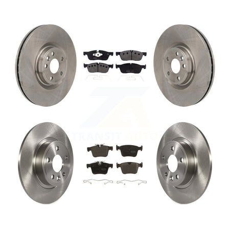 Front Rear Brake Rotor Semi-Metallic Pad Kit For Land Rover Discovery Sport Jaguar E-Pace K8F-104145