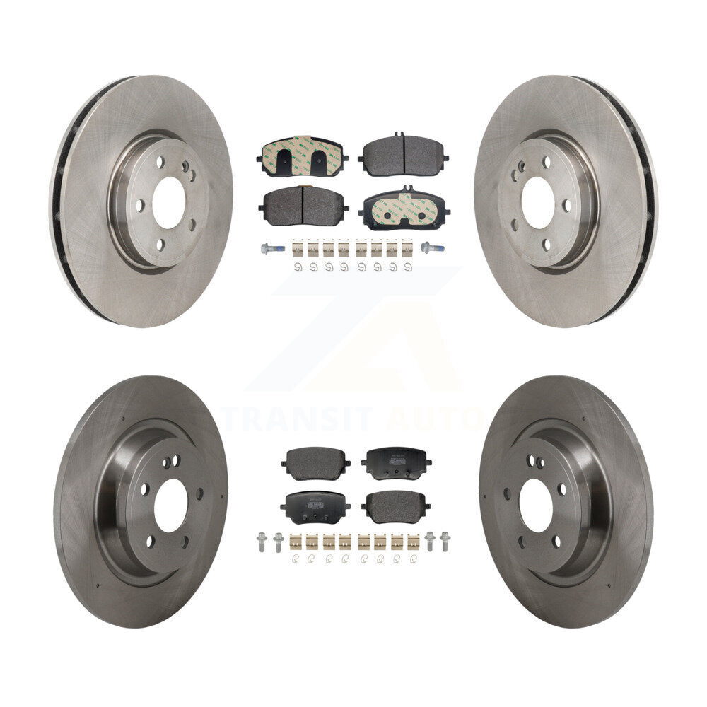 Front Rear Disc Brake Rotors & Semi-Metallic Pad Kit For Mercedes-Benz GLB250 EQB 350 300 K8F-104158