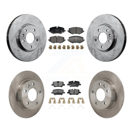 Front Rear Brake Rotors & Semi-Metallic Pad Kit For Chevrolet Trailblazer Buick Encore GX K8F-104163