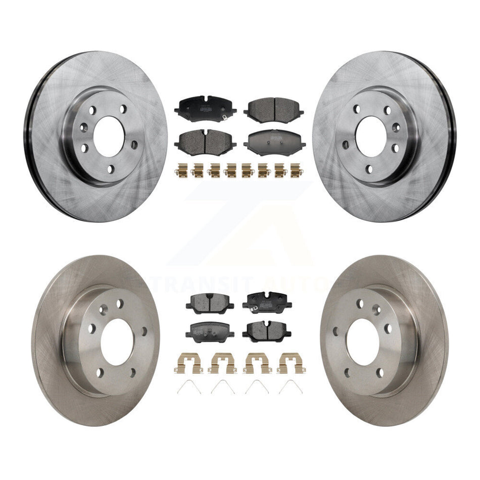 Front Rear Brake Rotors & Semi-Metallic Pad Kit For Chevrolet Trailblazer Buick Encore GX K8F-104163