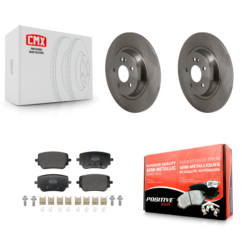 Rear Disc Brake Rotor & Semi-Metallic Pad Kit For Mercedes-Benz GLB250 GLA250 EQB 350 300 K8F-104322