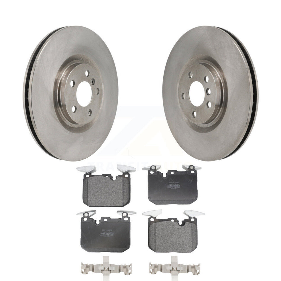 Front Disc Brake Rotors & Semi-Metallic Pad Kit For 2021 Mini Cooper John Works GP K8F-104376