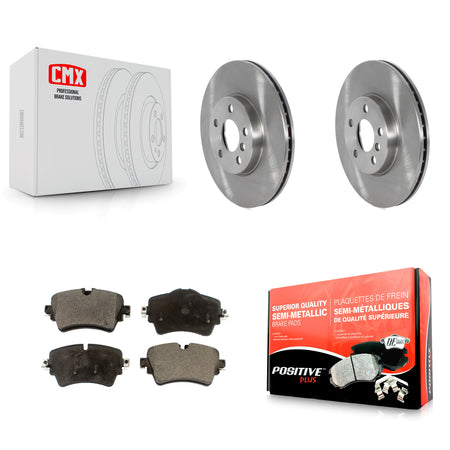 Front Disc Brake Rotors And Semi-Metallic Pads Kit For 2022 Mini Cooper S K8F-105128