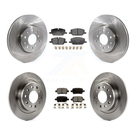 Front Rear Disc Brake Rotors And Semi-Metallic Pads Kit For 2020 Chevrolet Equinox 2.0L K8F-105191