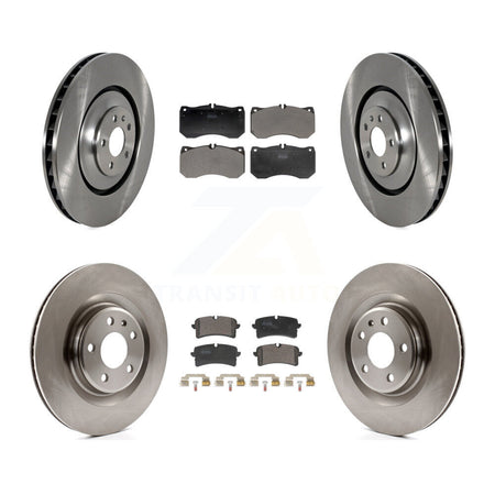 Front Rear Disc Brake Rotors And Semi-Metallic Pads Kit For Audi A7 Quattro K8F-105197