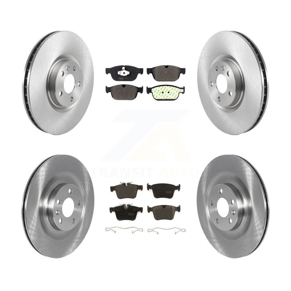 Front Rear Disc Brake Rotors And Semi-Metallic Pads Kit For Volvo XC40 Recharge C40 K8F-105205
