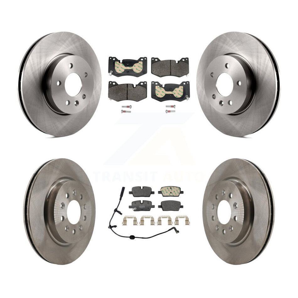 Front Rear Disc Brake Rotors And Semi-Metallic Pads Kit For Cadillac CT4 K8F-105213