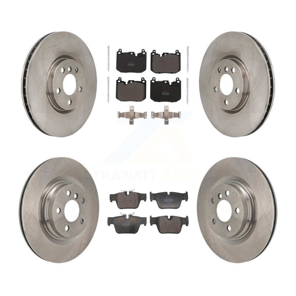 Front Rear Disc Brake Rotors And Semi-Metallic Pads Kit For Mini Cooper Countryman K8F-105227