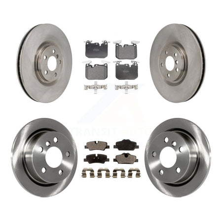 Front Rear Disc Brake Rotors And Semi-Metallic Pads Kit (6Pc) For Mini Cooper K8F-105413