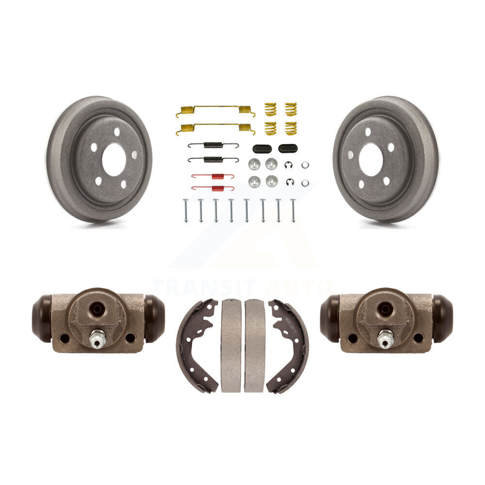 Rear Brake Drum Shoes Spring Cylinder Kit For Dodge Chrysler LeBaron Shadow Plymouth Omni K8N-100234